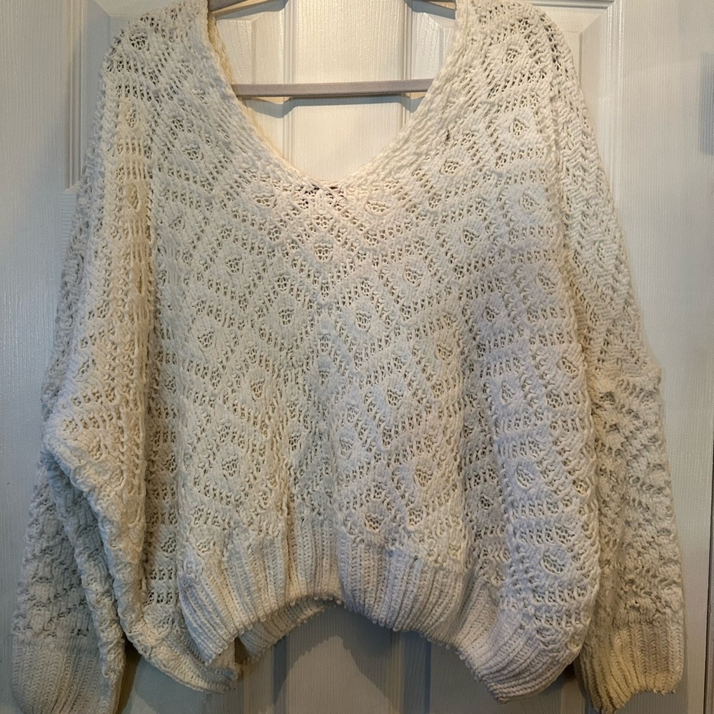 Cozy Cream Knit Sweater